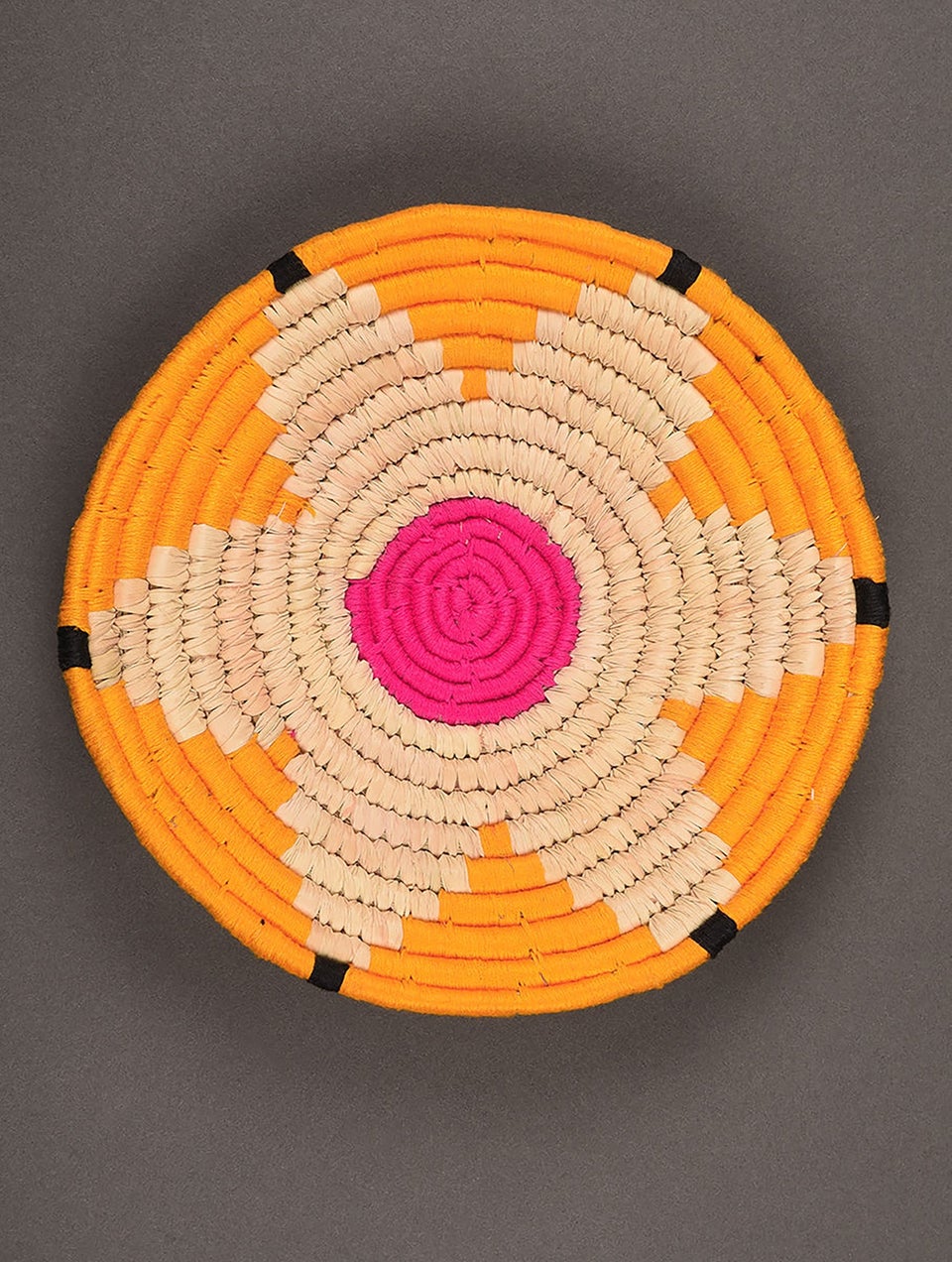 Assorted Handwoven Sabai Grass Basket Set