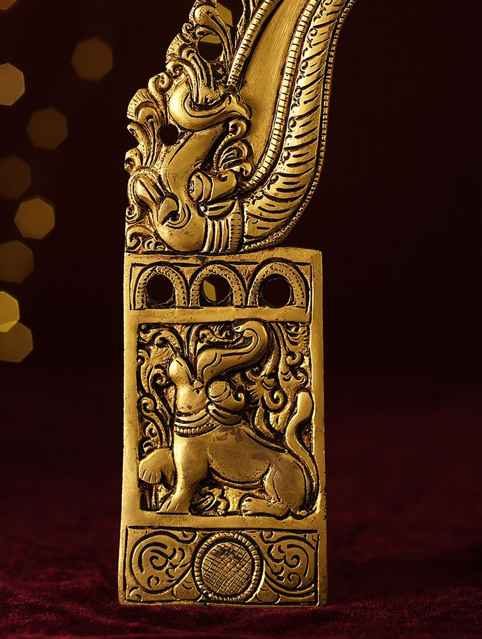 Antique Brass Brass Prabhavali
