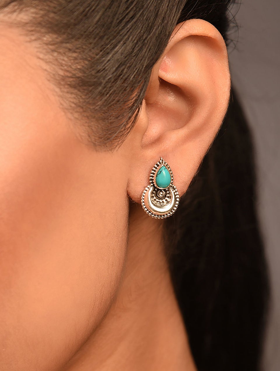 Tribal best sale stud earrings