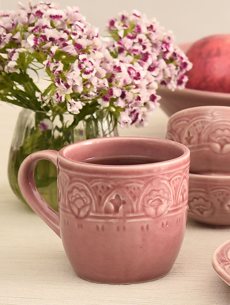 Pink Ceramic Mug