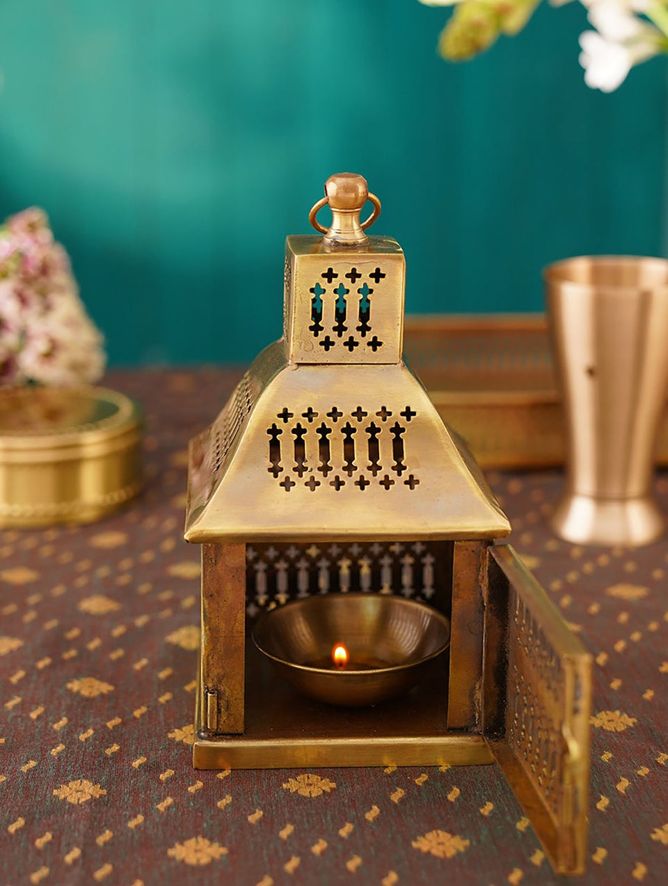 Brass Handcrafted Lantern