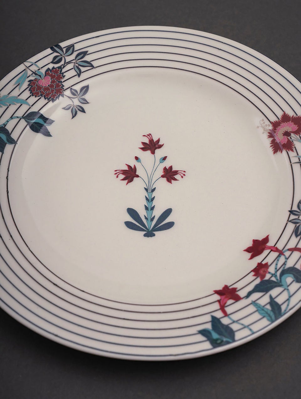Mughal Inspired Porcelain Side Plate
