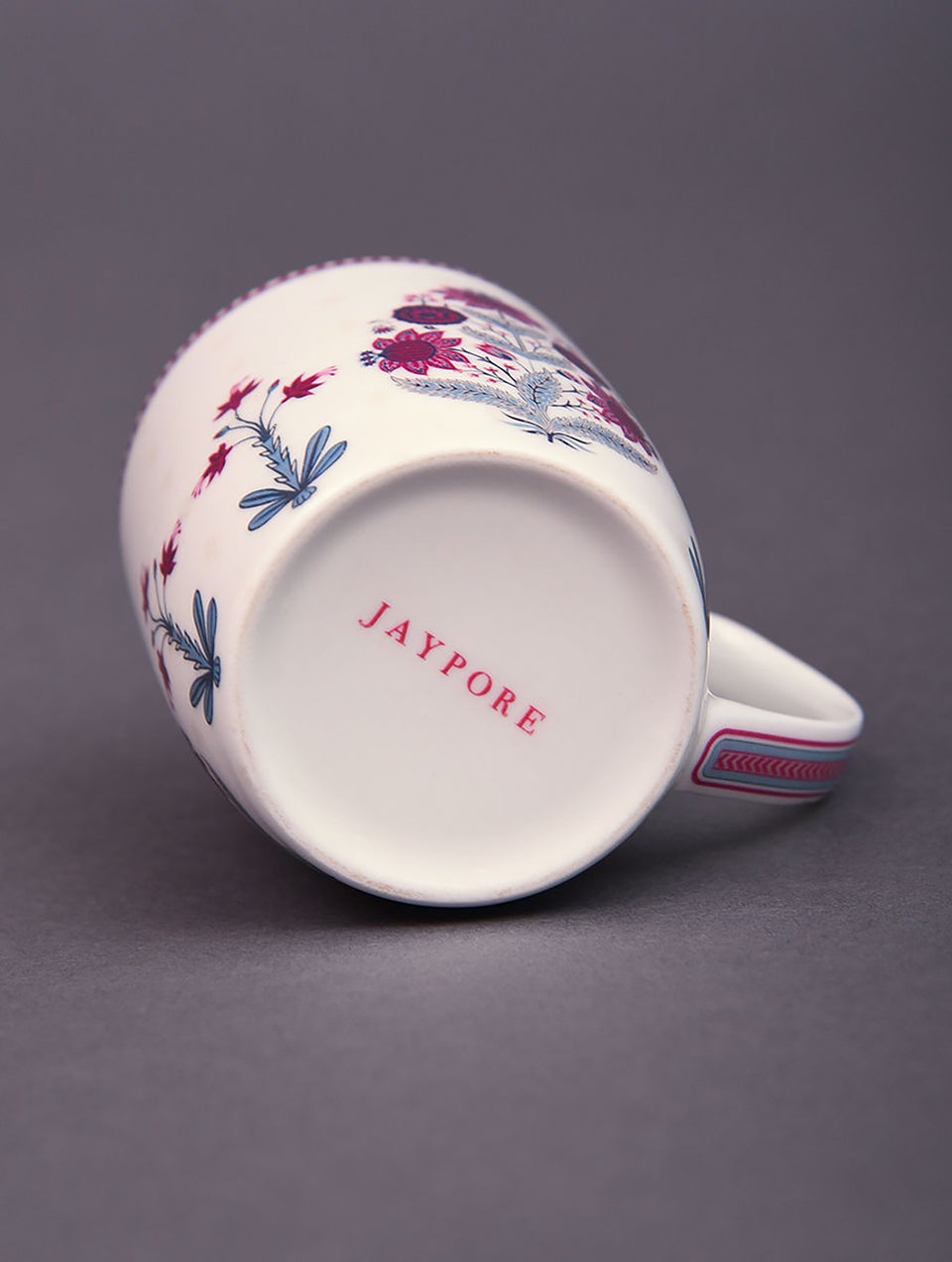 Multicolour Porcelain Studio Pottery Mug