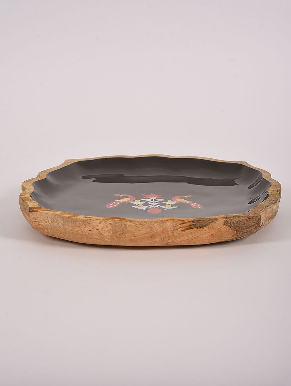 Handpainted Wooden Platter