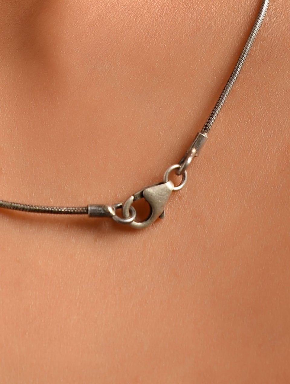 Women Tribal Silver Necklace