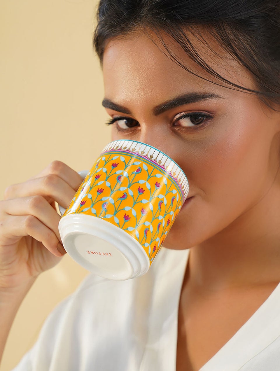 Multicolour Porcelain Printed Mug