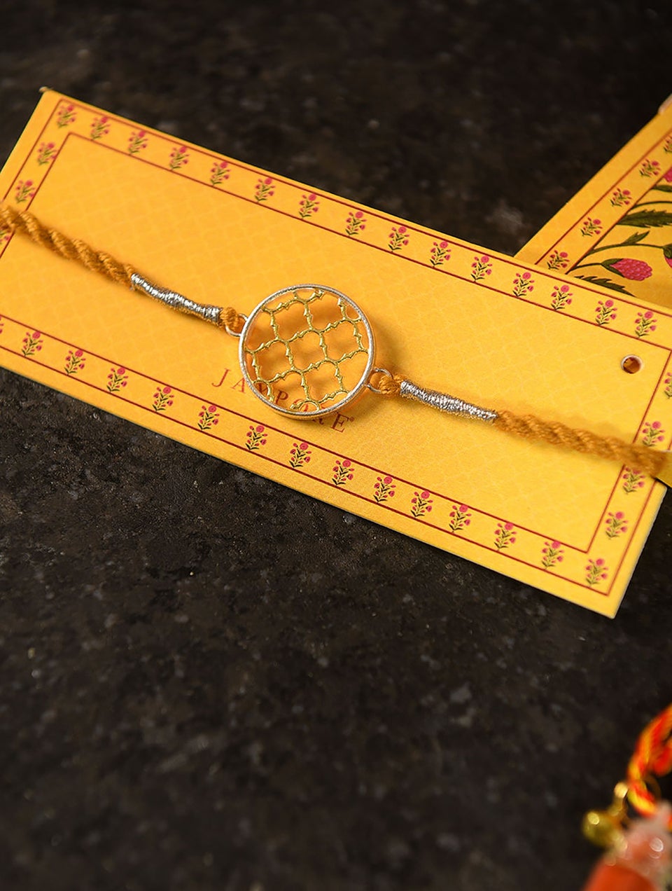 Women Yellow Dual Tone Silver Bracelet