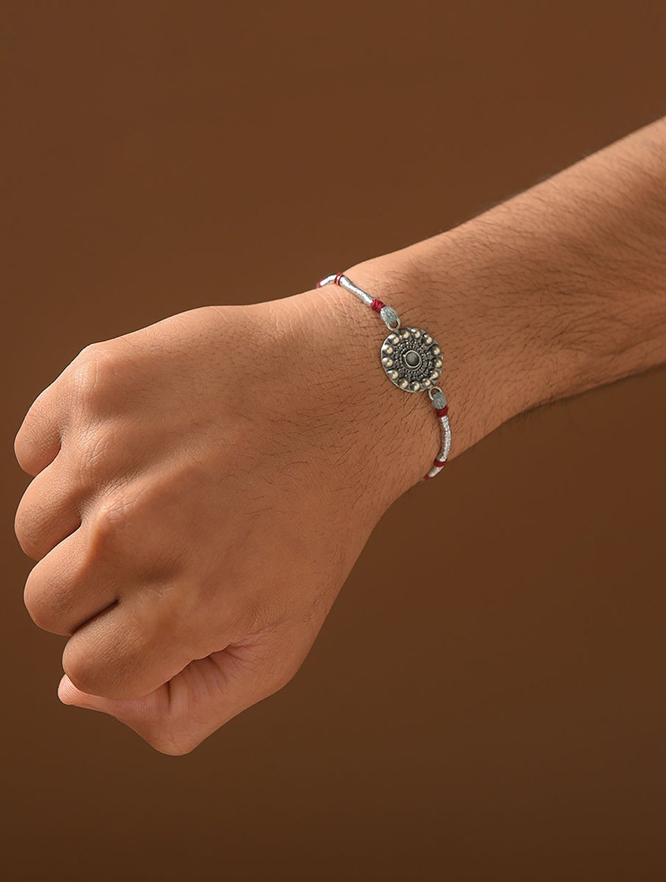 Grey Silver Bracelet