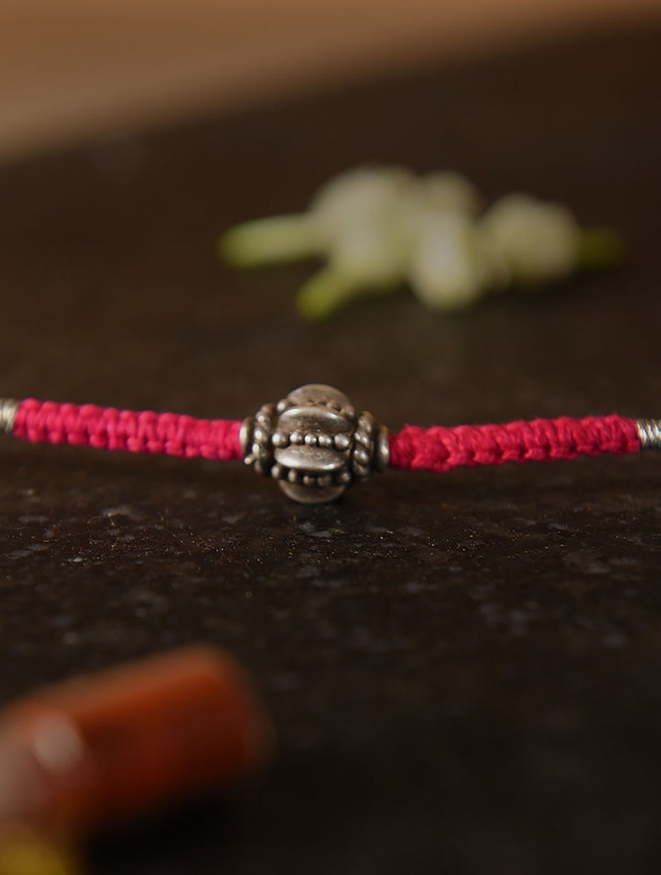 Pink Silver Bracelet