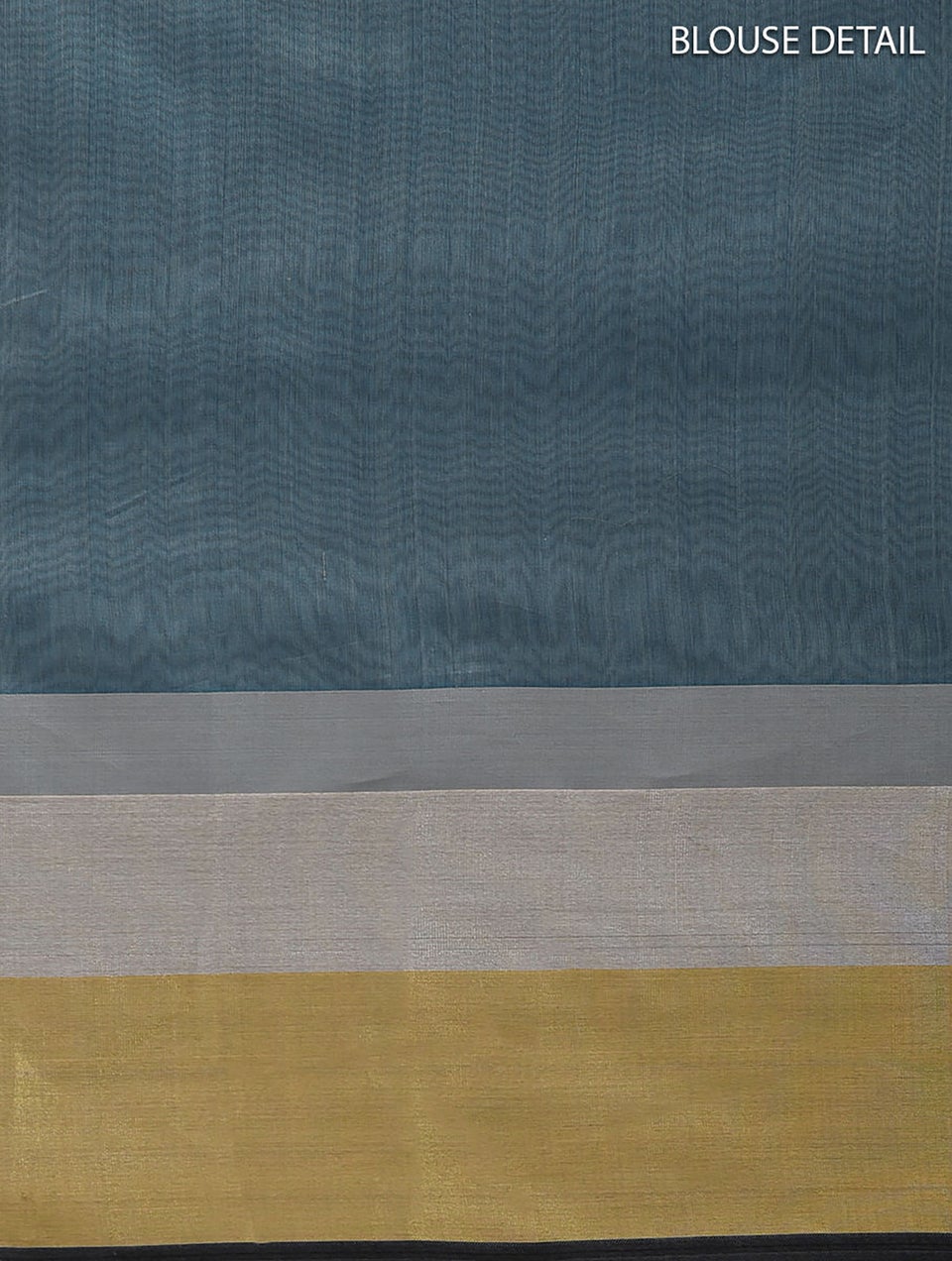 Women Blue Handwoven Moonga Silk Saree