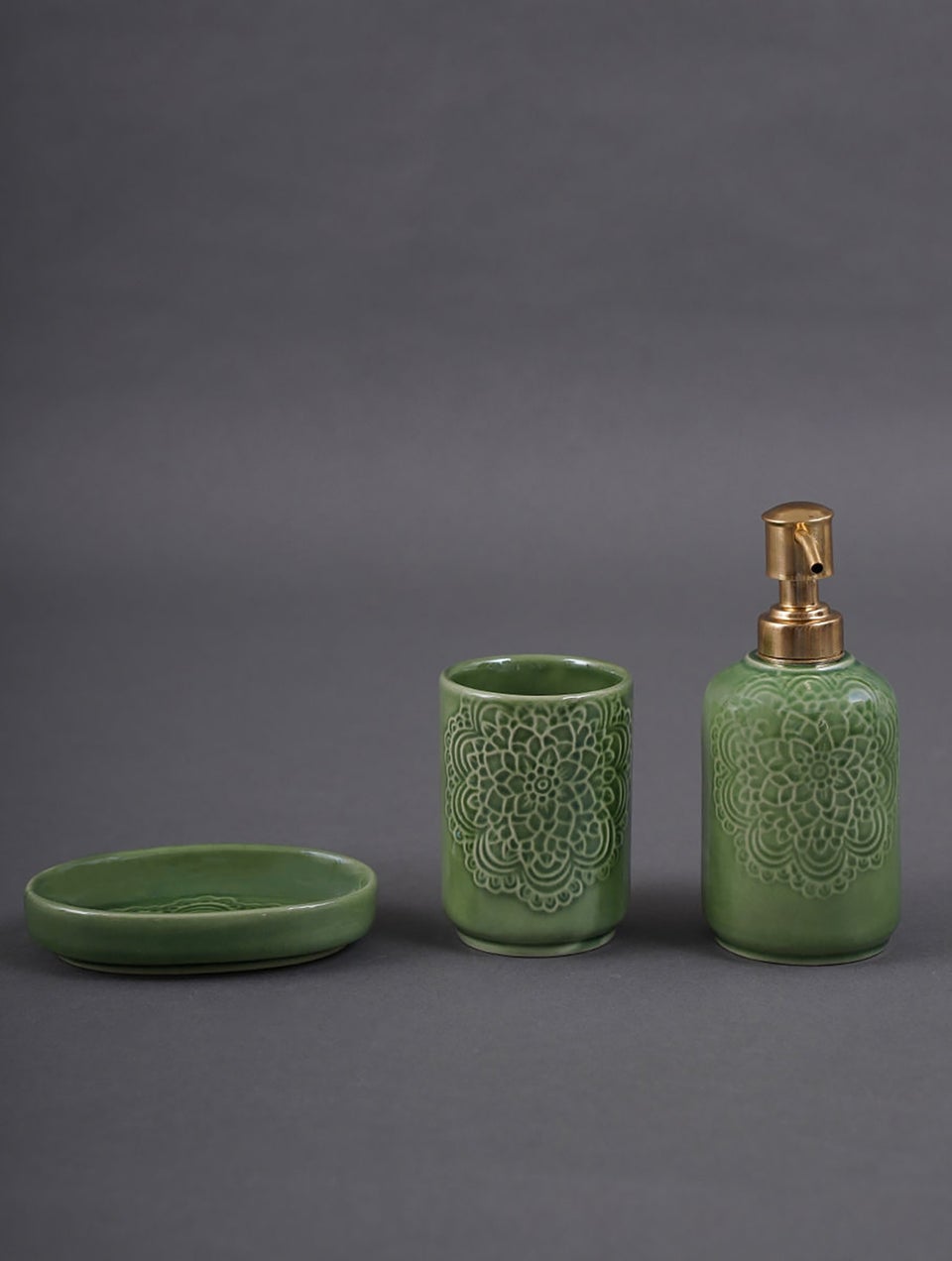 Handcrafted Ceramic Bath Set
