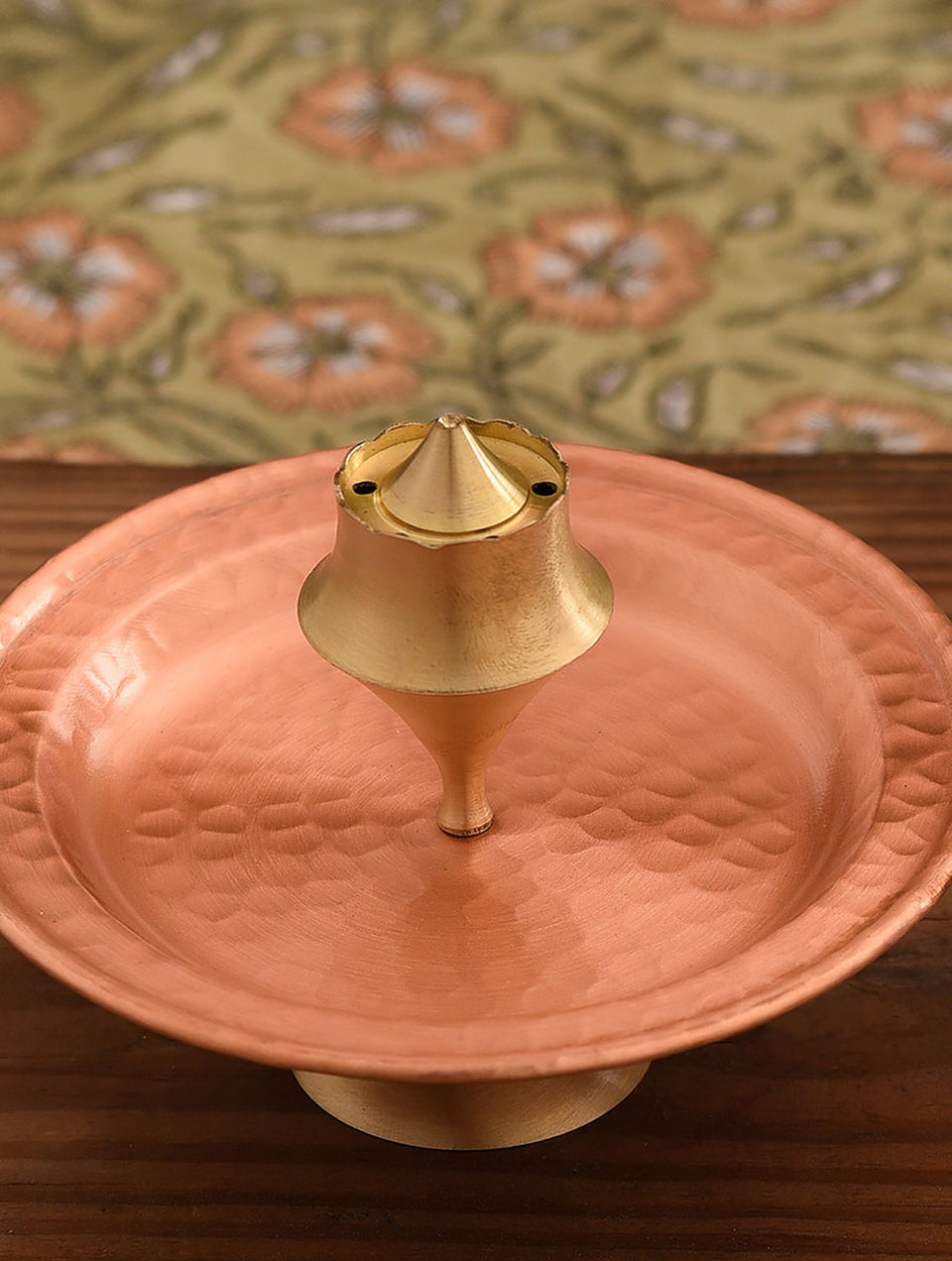 Brass and Copper Incense Stick Holder