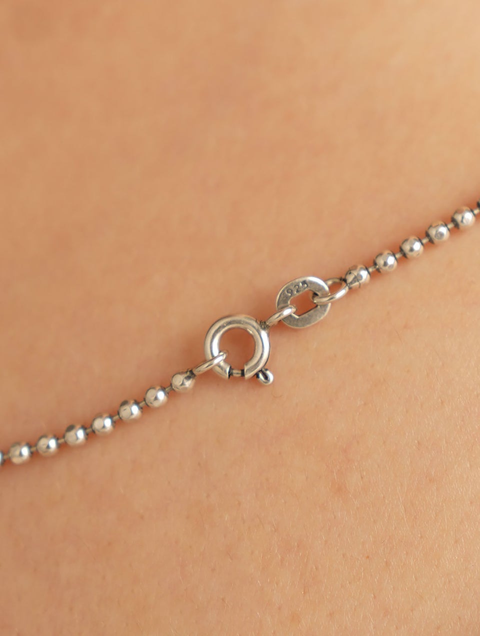 Women Double Layered Silver Chain
