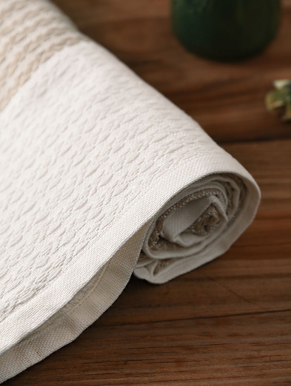 Grey Cotton Handloom Bath Towel