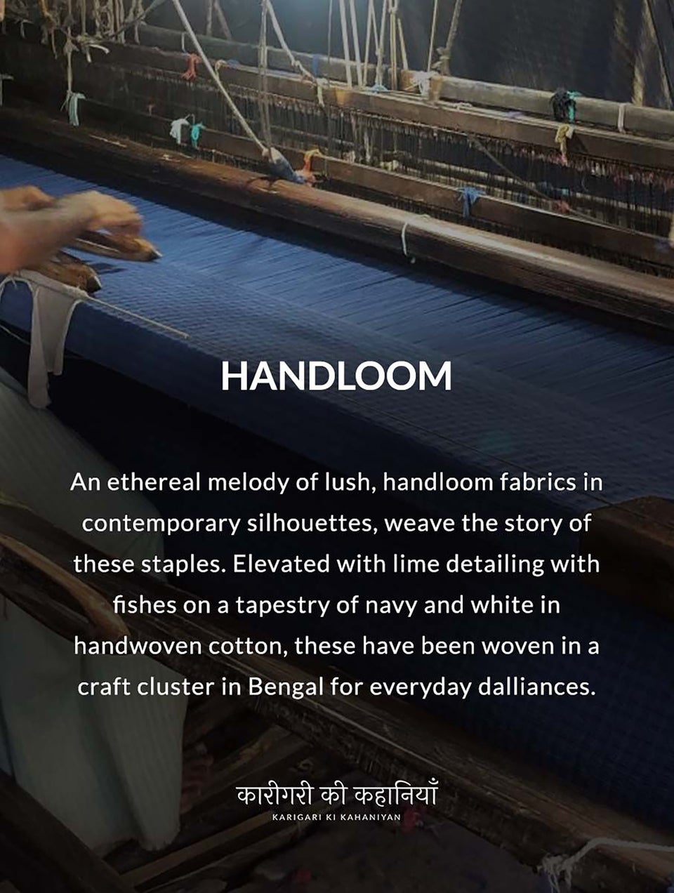 Women Blue Cotton Hand Woven Collection Dupatta