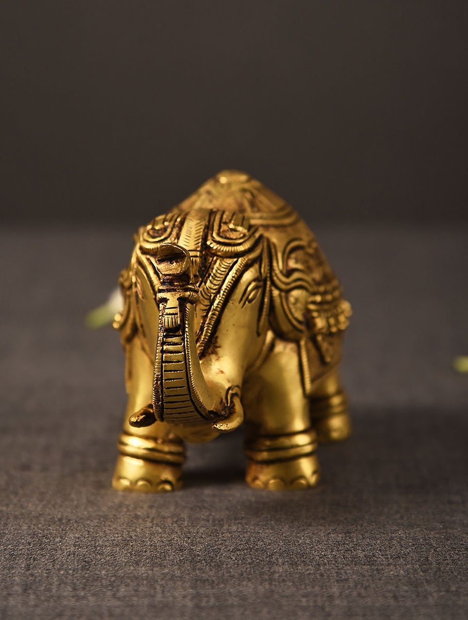 Brass Handcrafted Elephant