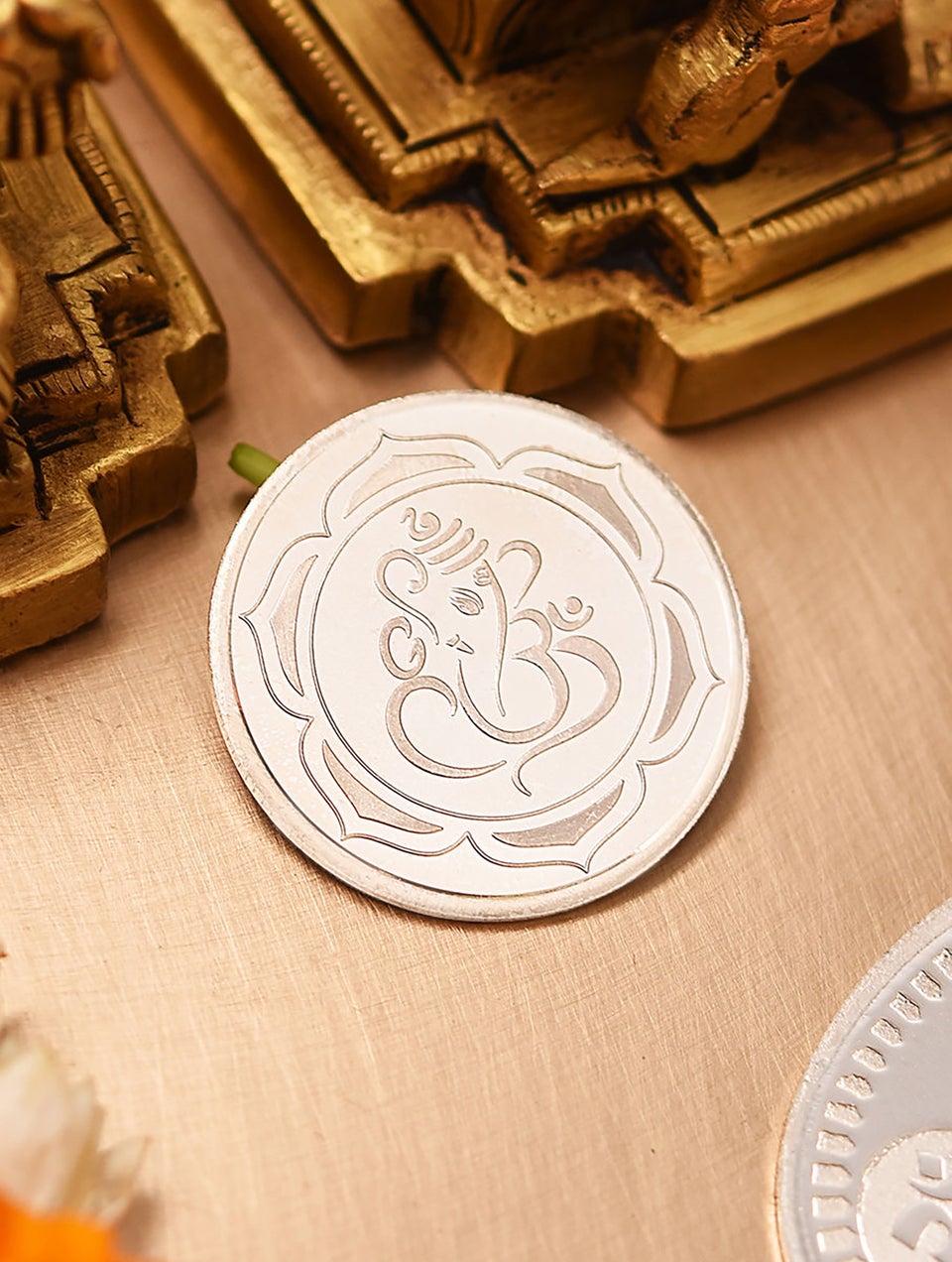 Ganesha Silver Coin