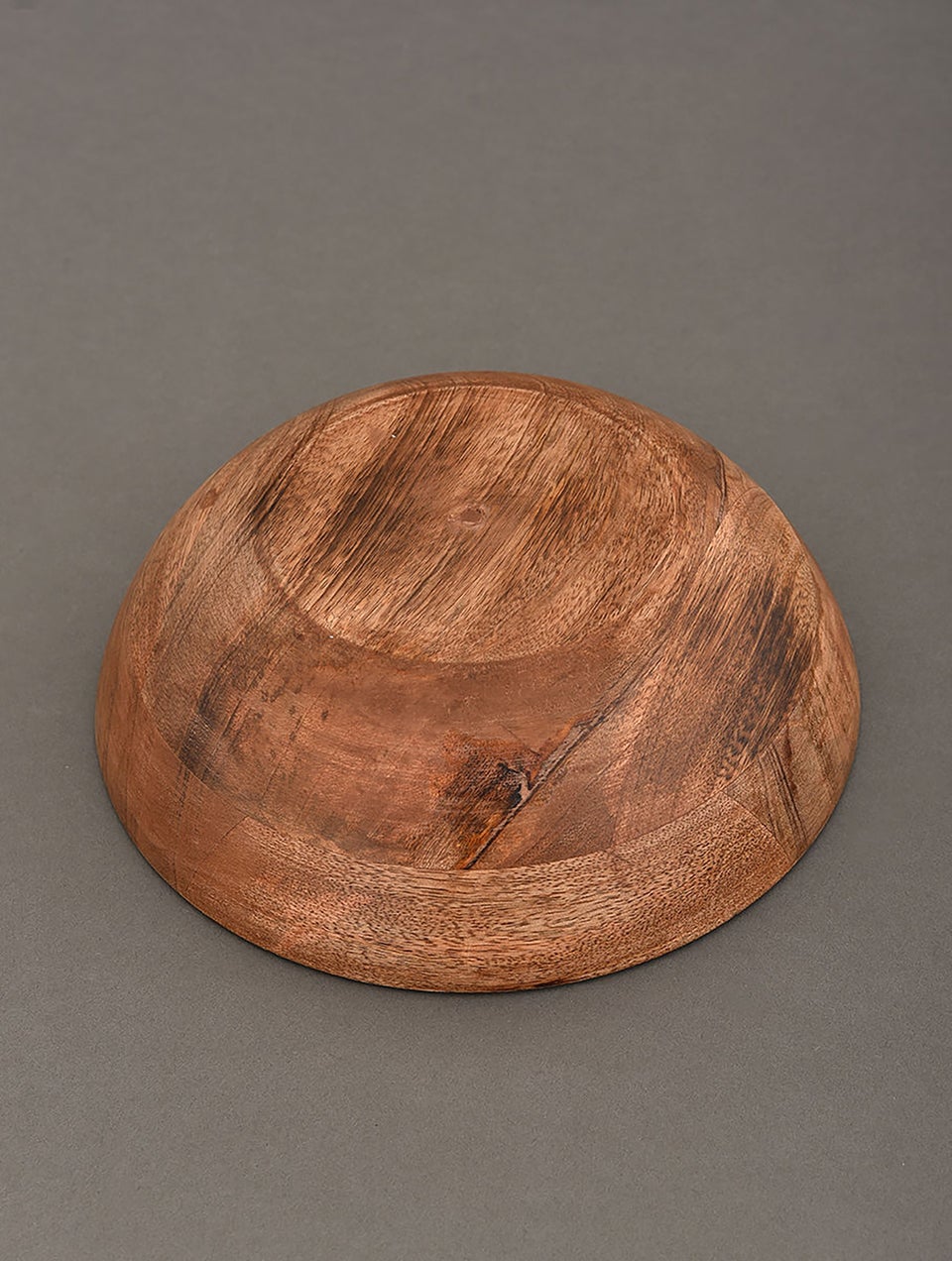 Metallic Treasure International   Handcrafted Decal Wooden Serving Bowl