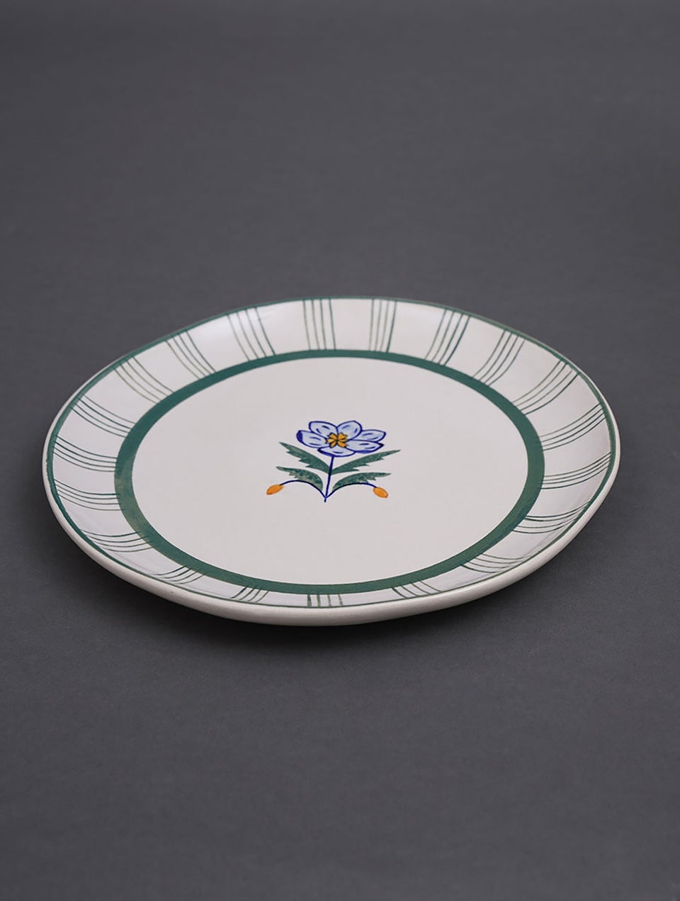 Handpainted Ceramic Dinner Plate