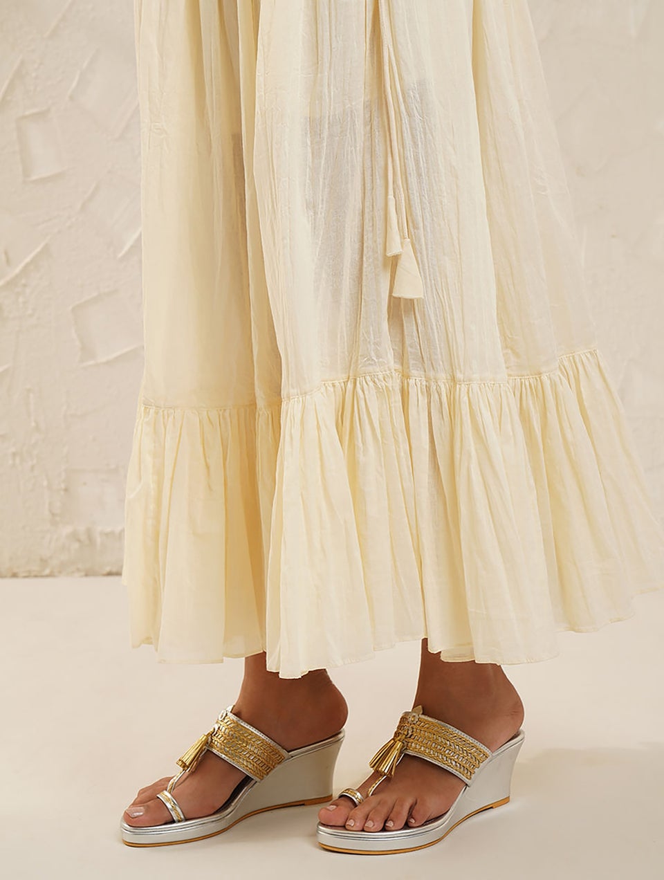 Cotton skirt ankle length outlet