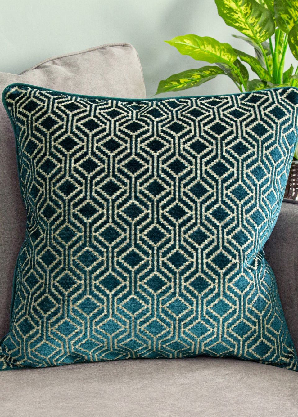 Paoletti cushions teal online