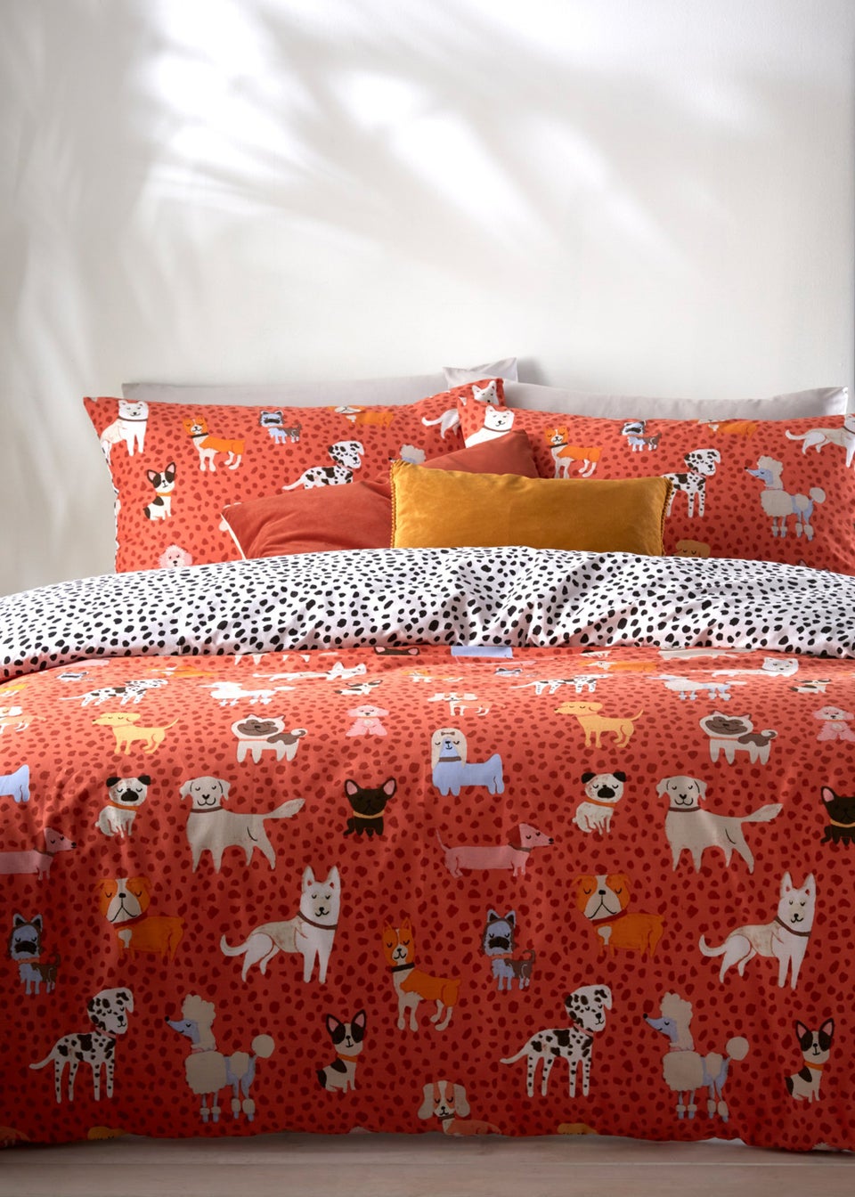 furn. Woofers Dogs Duvet Cover