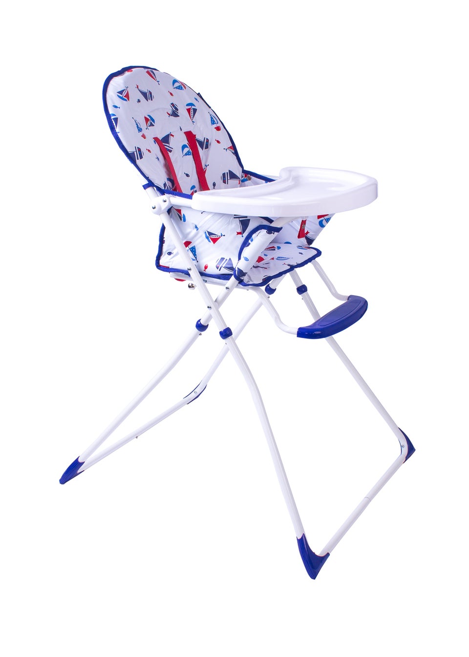 Red Kite Feed Me Compact Ship Ahoy Folding Highchair (104cm x 64cm x 74cm)