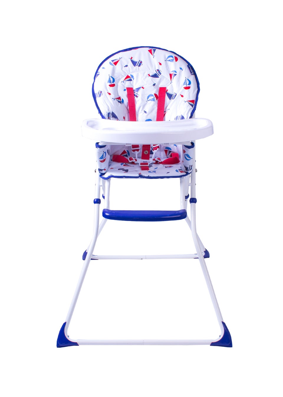 Red Kite Feed Me Compact Ship Ahoy Folding Highchair (104cm x 64cm x 74cm)
