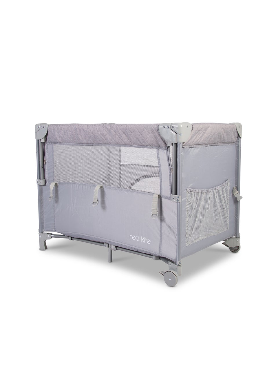 Red Kite Dreamer Bedside Travel Crib with Newborn Bassinet (69cm x 93cm x 66cm)
