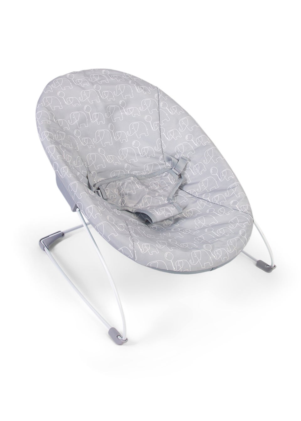 Red Kite Bambino Bouncer Grey Elephant Parade Bounce Chair 50cm x 50cm x 55cm Matalan