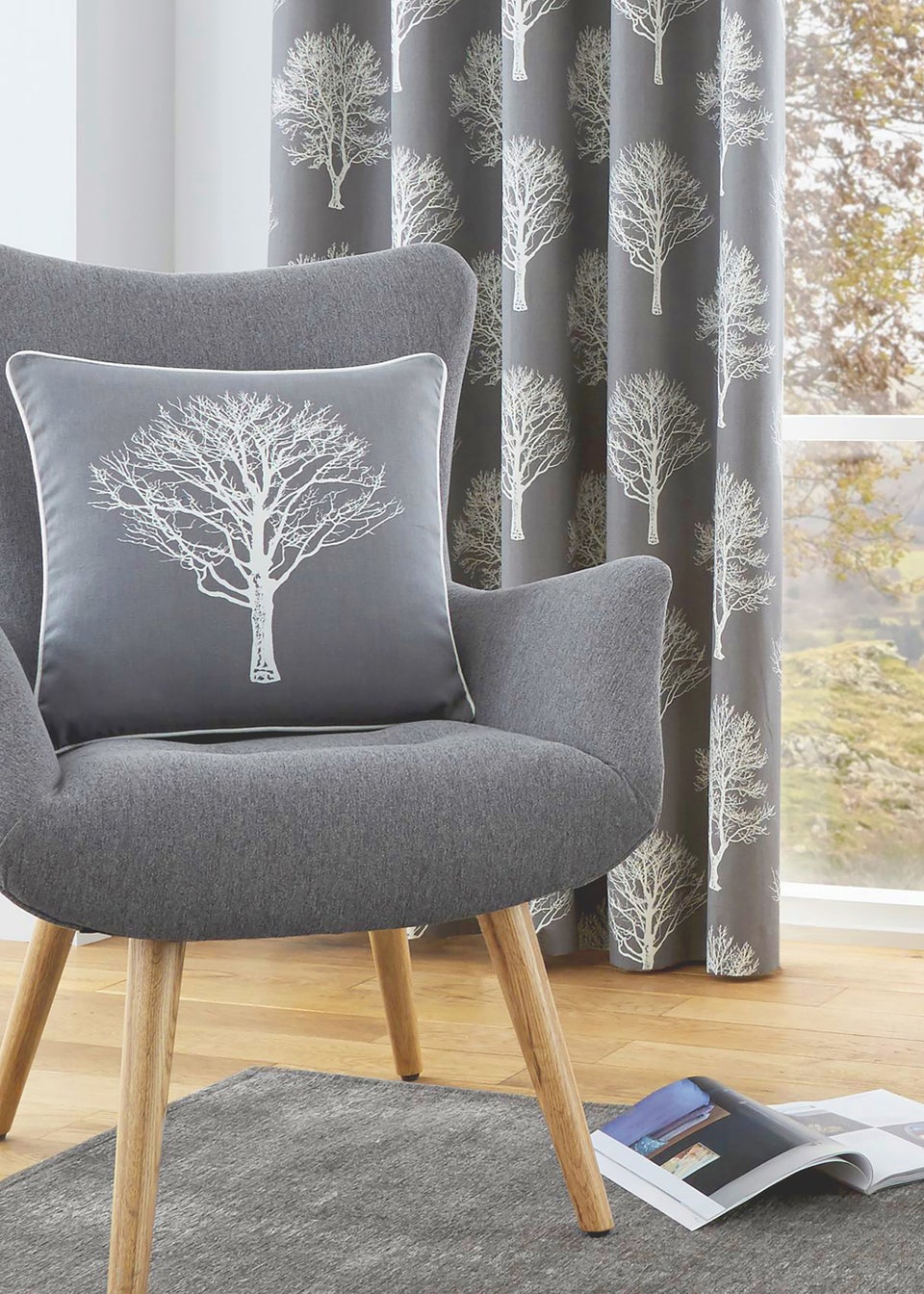 Fusion Woodland Tree Cushion (40cm x 40cm)