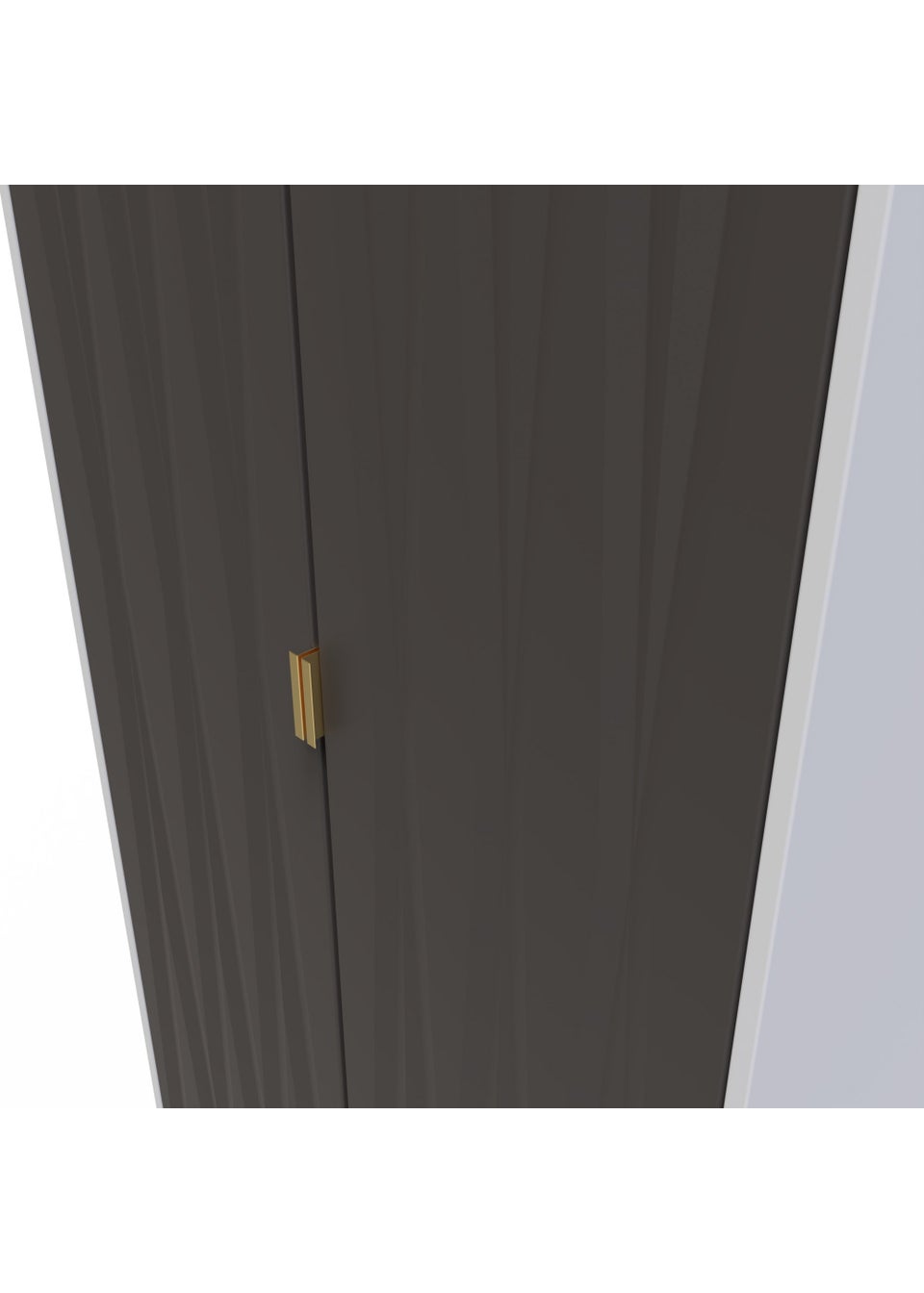 Swift Prism 2 Door Wardrobe (201.5cm x 76.5cm x 53cm)