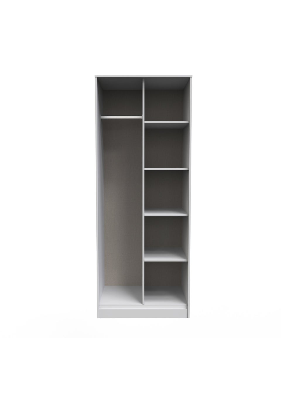 Swift Prism Open Shelf Wardrobe (201.5cm x 76.5cm x 53cm)