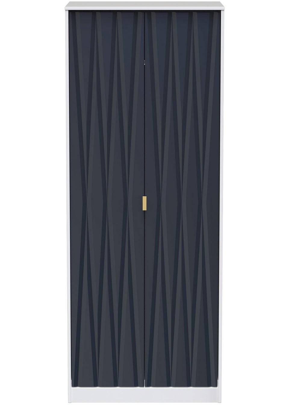 Swift Prism 2 Door Wardrobe (201.5cm x 76.5cm x 53cm)
