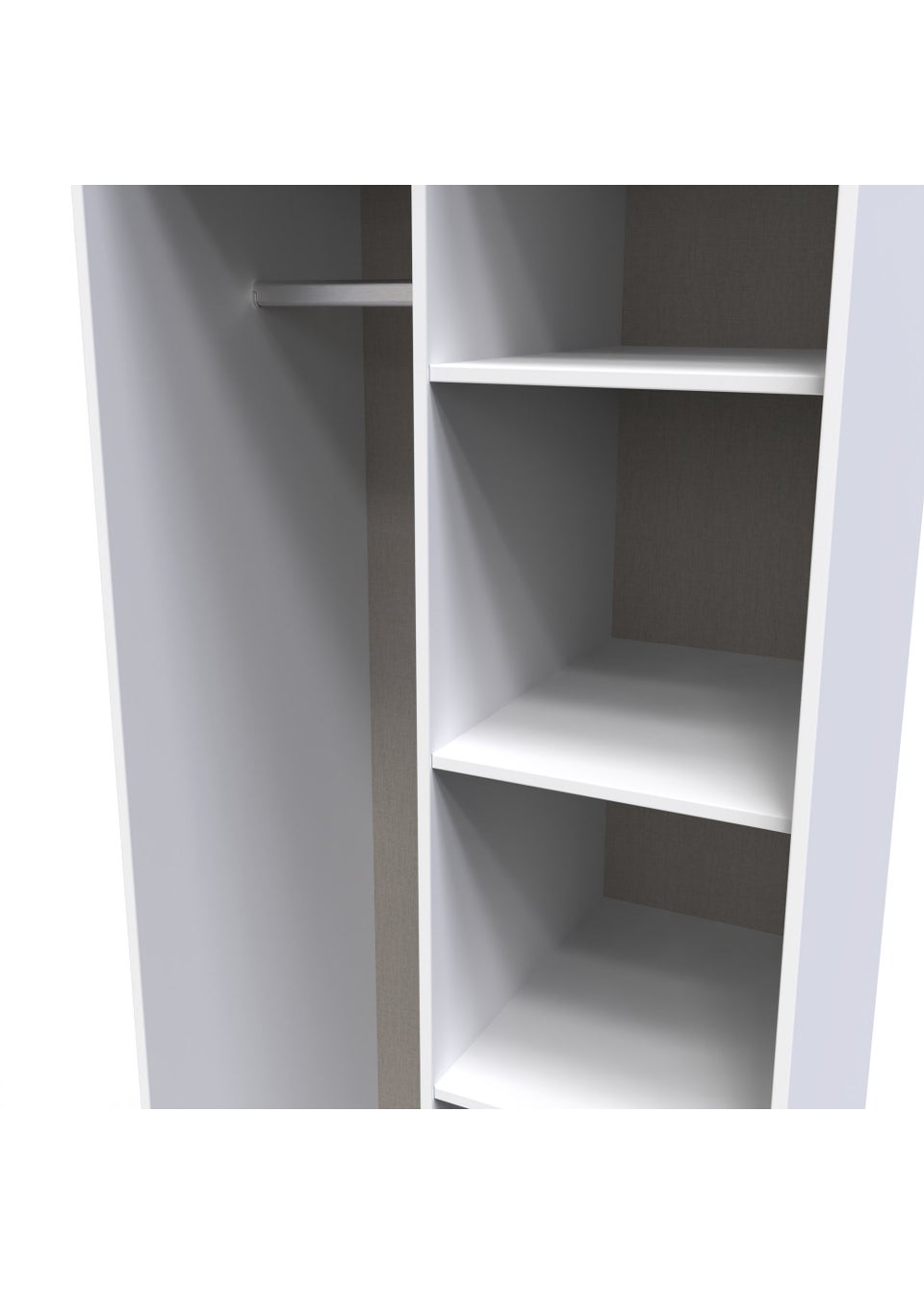 Swift Prism Open Shelf Wardrobe (197cm x 53cm x 74cm)