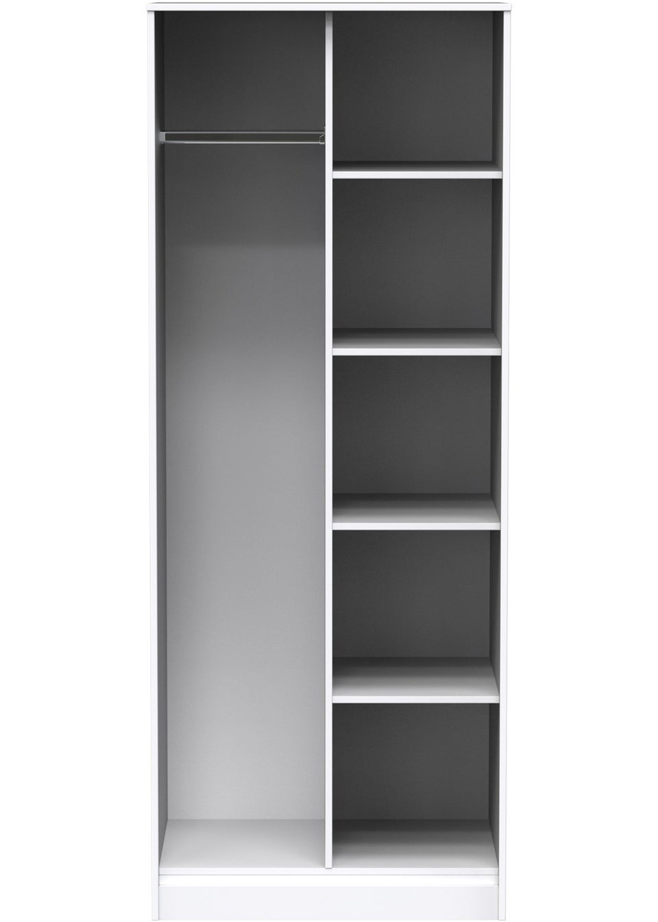 Swift Prism Open Shelf Wardrobe (201.5cm x 76.5cm x 53cm)