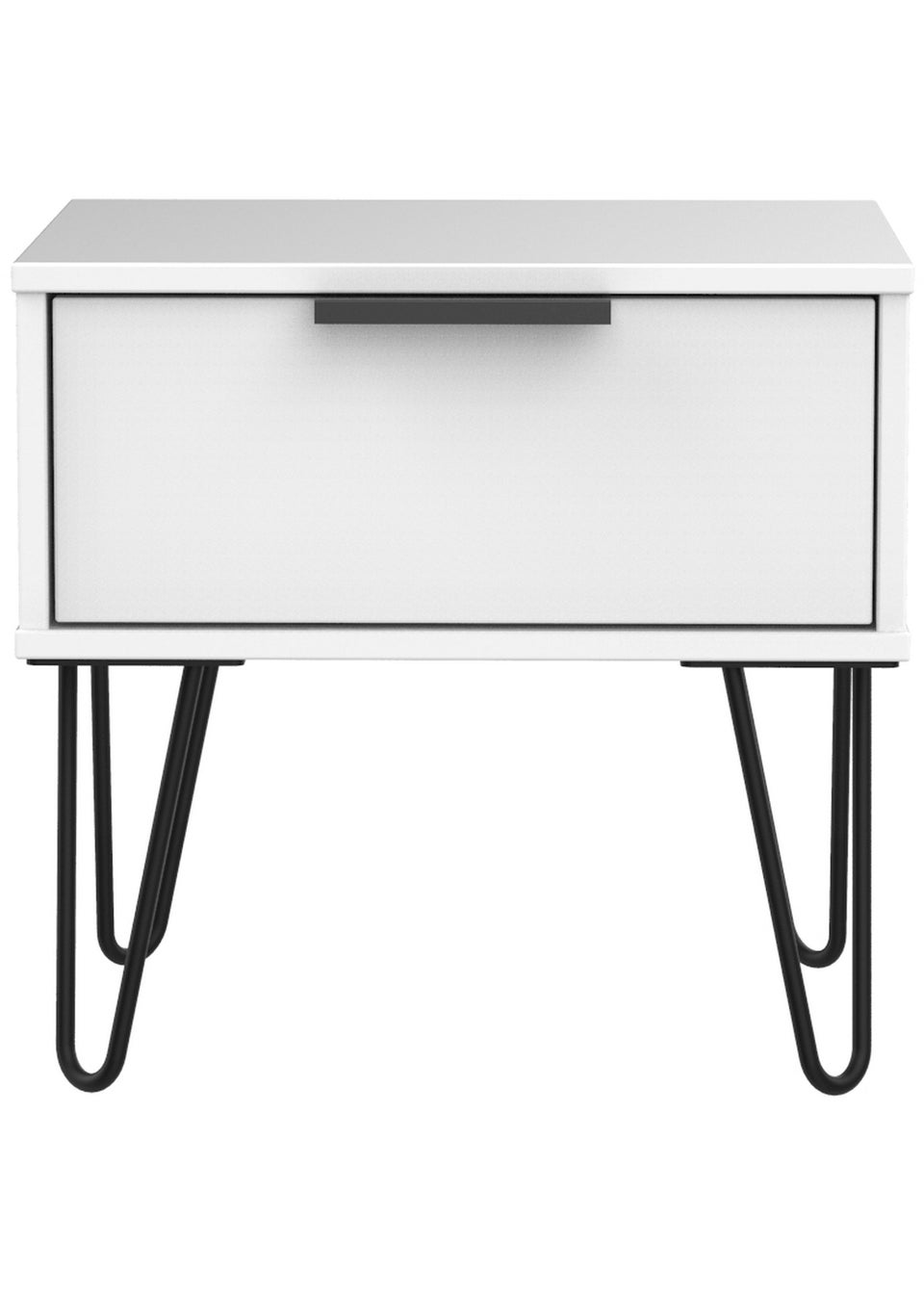 Swift Milano 1 Drawer Bedside Table (41cm x 39.5cm x 45cm)
