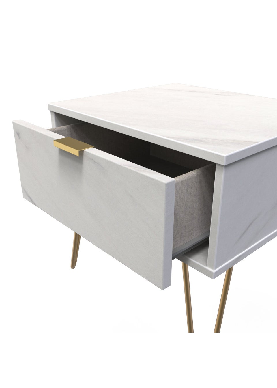 Swift Milano 1 Drawer Midi Chest (41cm x 39.5cm x 57.5cm)