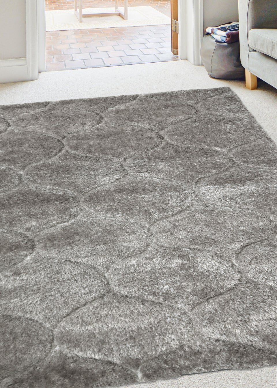 Homemaker Fresno Spanish Tile Rug Matalan