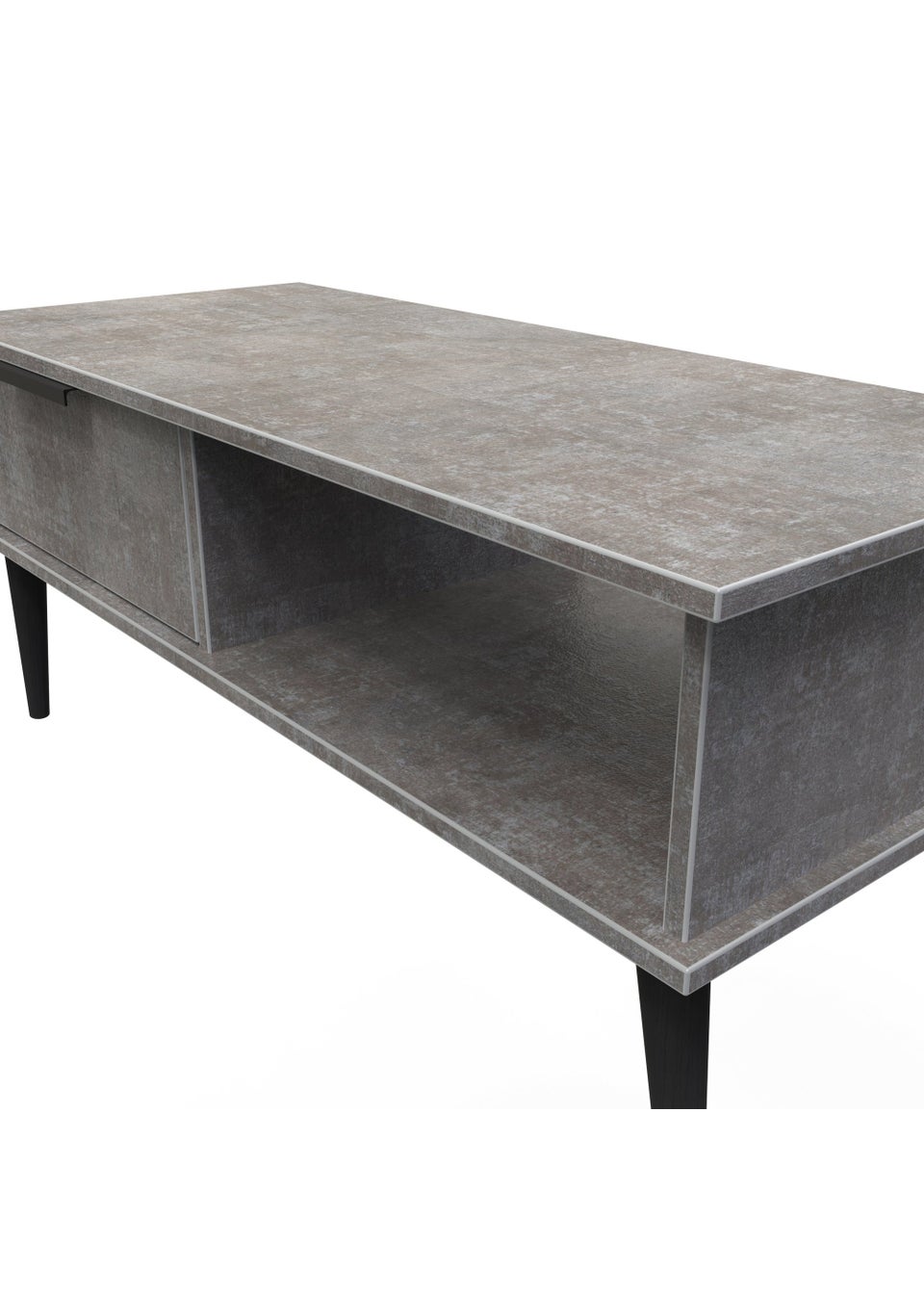 Swift Milano 1 Drawer Coffee Table (45.5cm x 39.5cm x 90.5cm)