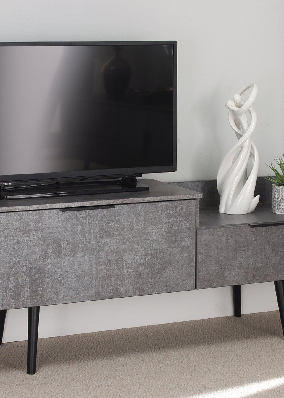 Swift Milano TV Console Unit (51.5cm x 39.5cm x 128cm)