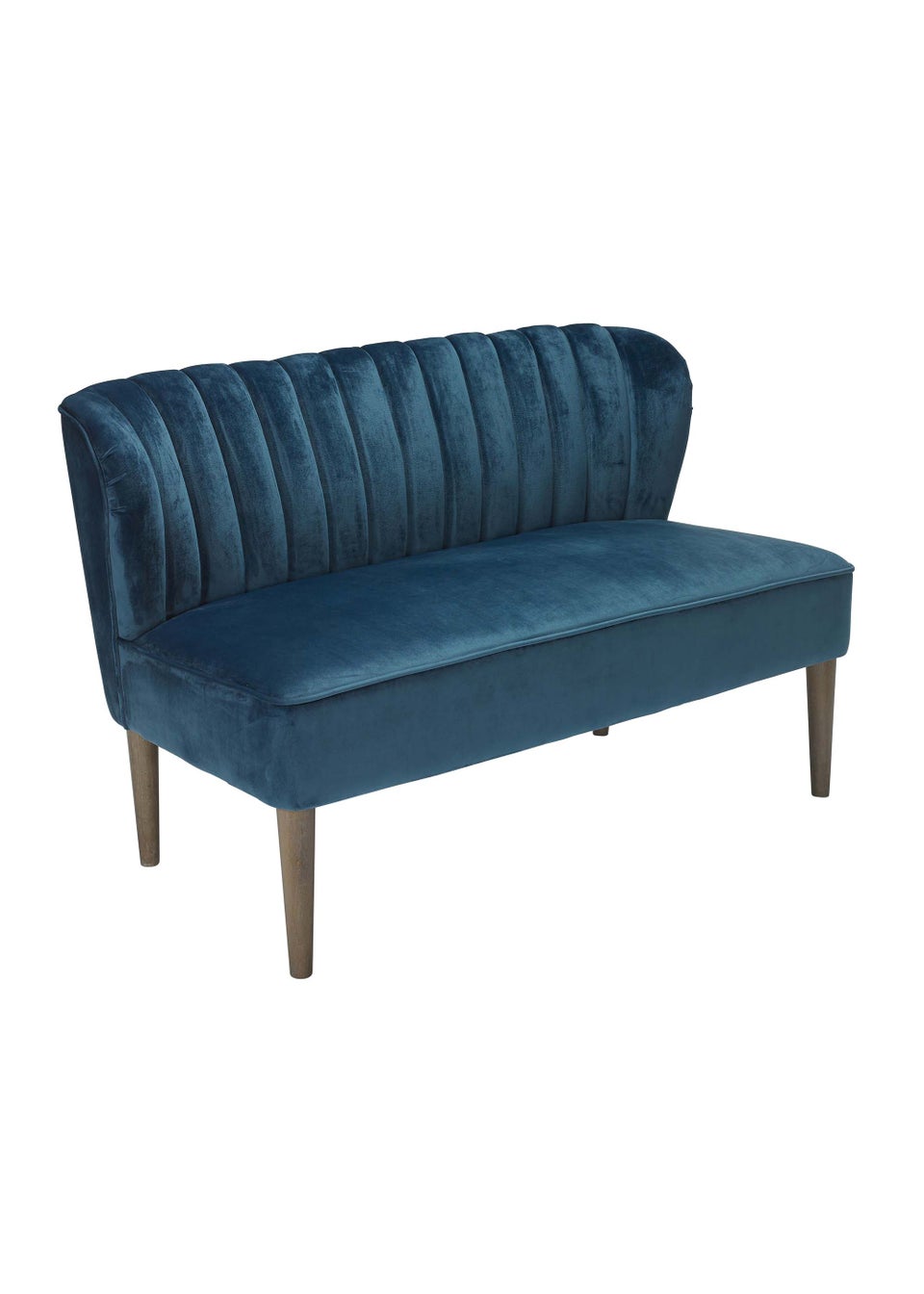 LPD Furniture Bella 2 Seater Sofa Blue