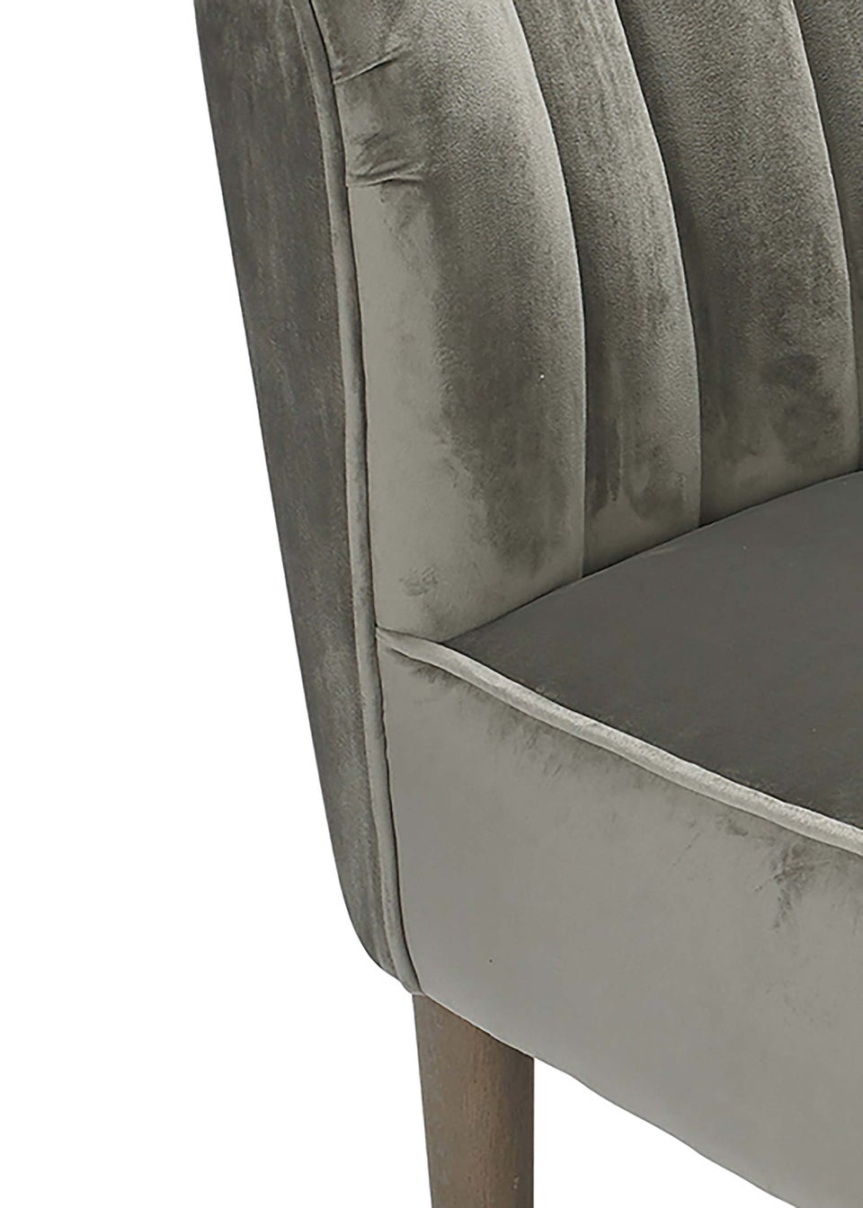LPD Furniture Bella 2 Seater Sofa Grey
