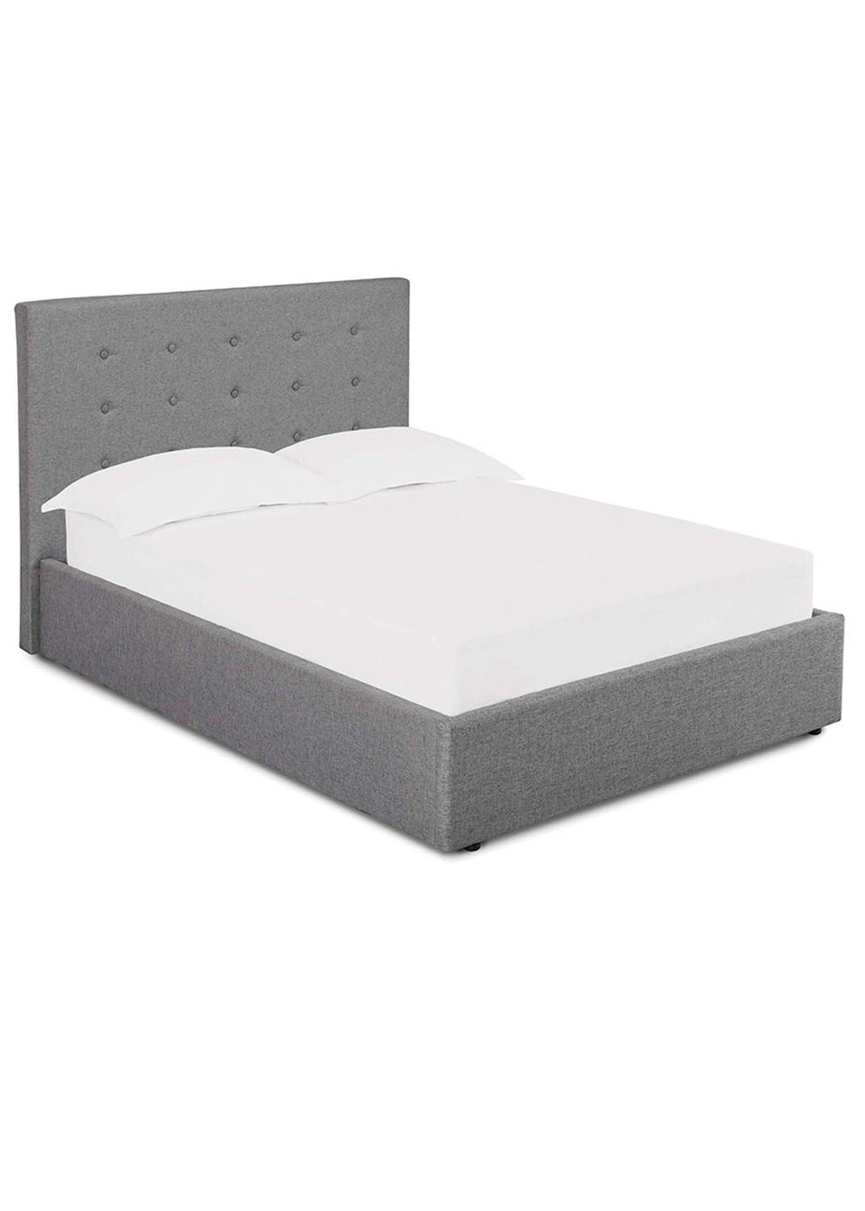 LPD Furniture Lucca 4.6 Double Bed Grey