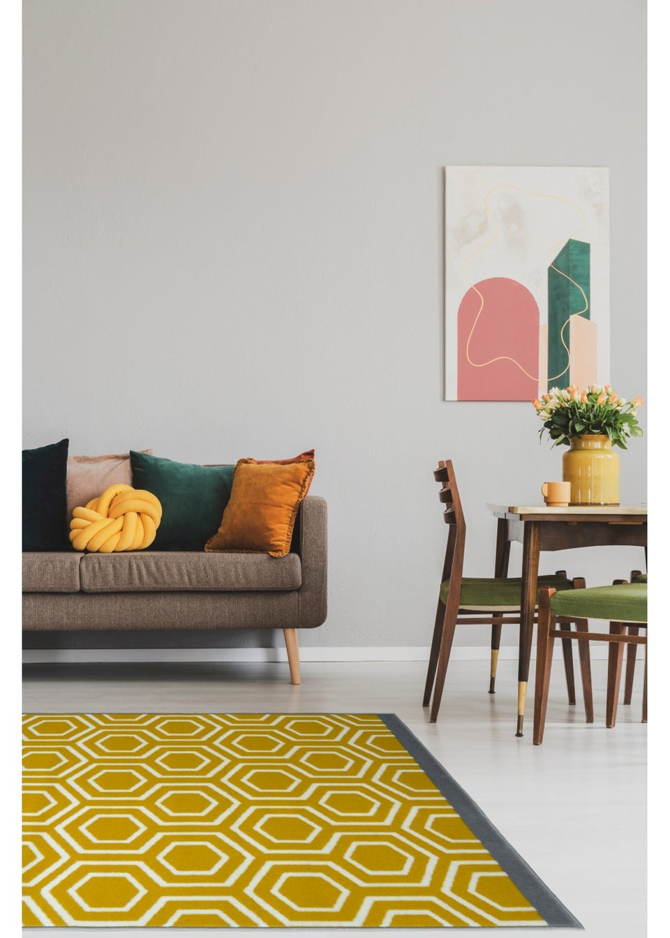 Homemaker Maestro Labyrinth Rug Matalan