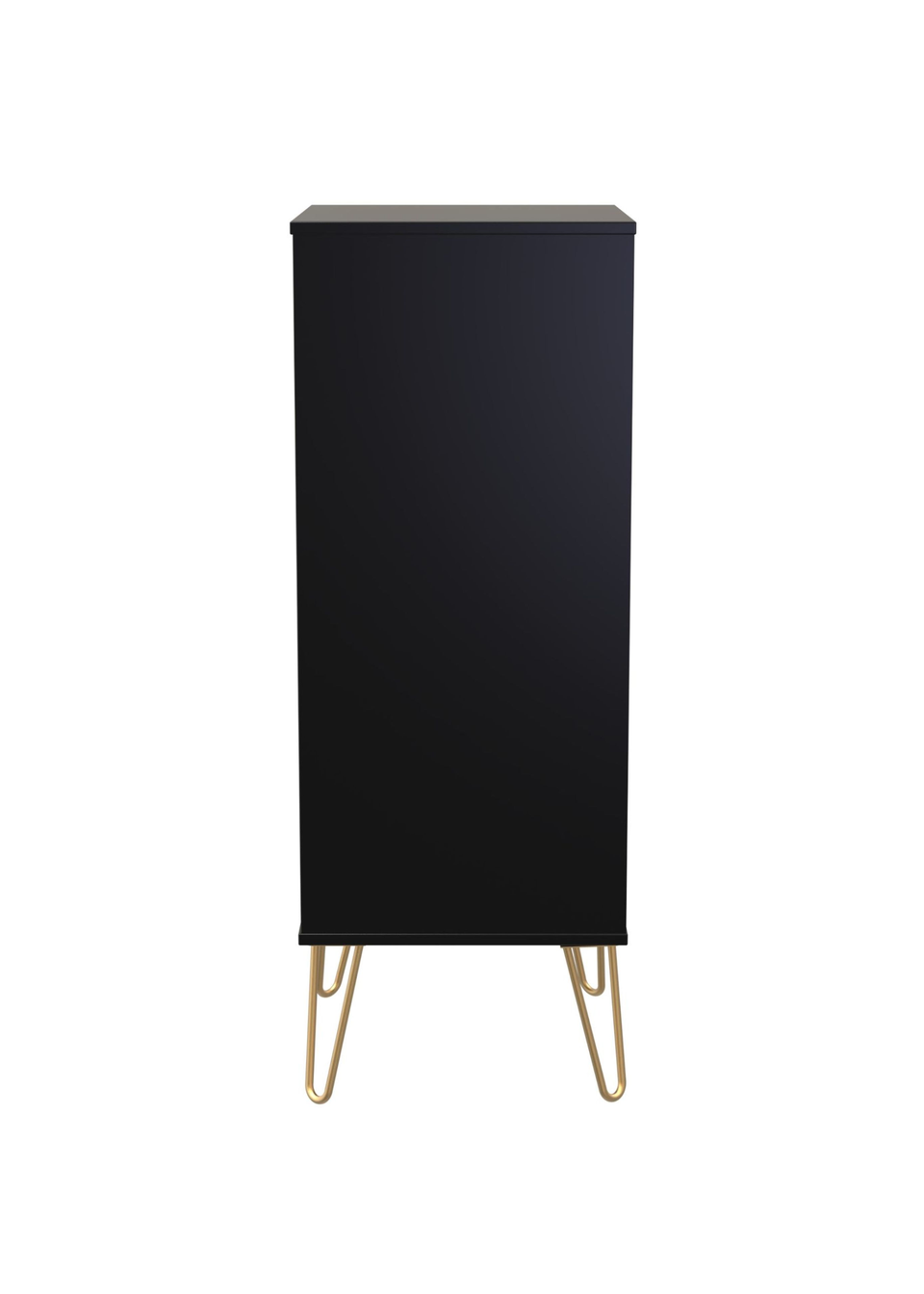 Swift Cube 5 Drawer Tall Bedside Cabinet (107.5cm x 41.5cm x 39.5cm)