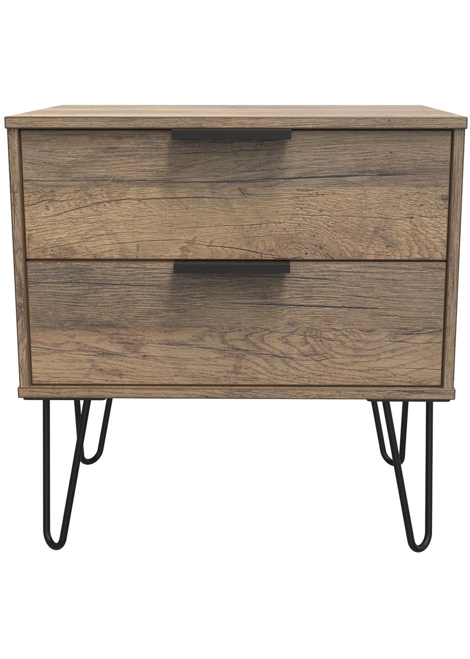 Swift Milano 2 Drawer Midi Chest (52.5cm x 39.5cm x 57cm)