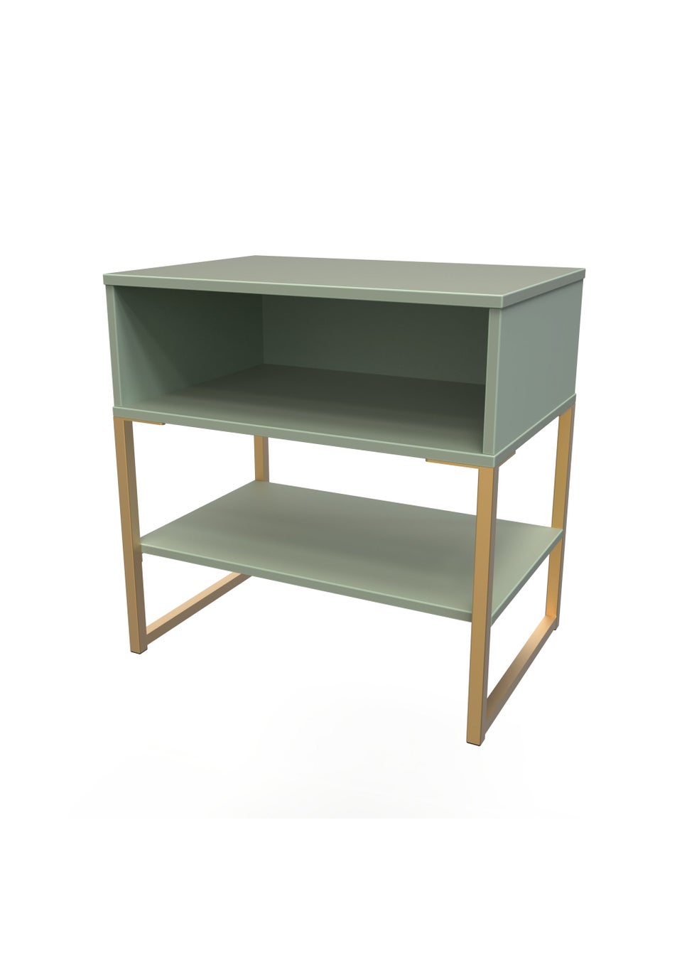 Swift Cordoba Single Open Bedside Cabinet (58cm x 57.5cm x 39.5cm)