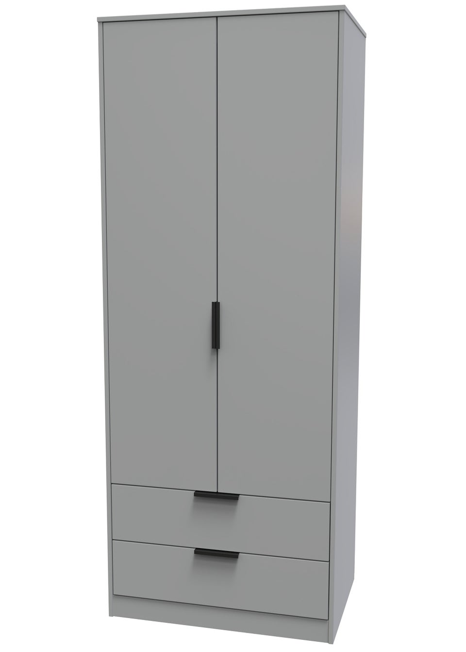 Swift Cordoba Tall 2 Drawer Wardrobe (197cm x 74cm x 53cm)