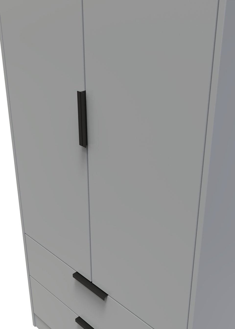 Swift Cordoba Tall 2 Drawer Wardrobe (197cm x 74cm x 53cm)